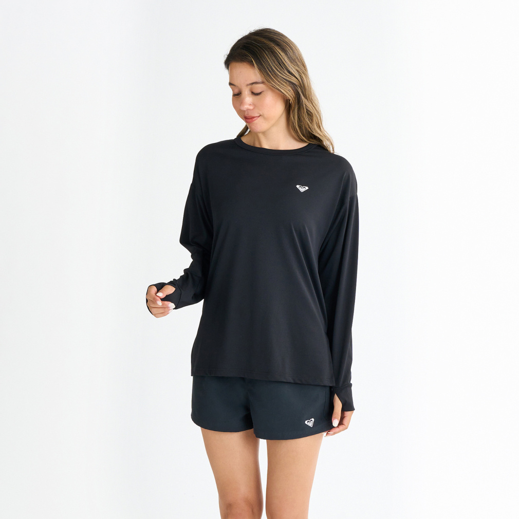 2025�t�� ���L�V�[ ���f�B�[�X �}���� ���b�V���K�[�h HISTORICAL LOGO L/S RLY251036 ROXY mks_0403