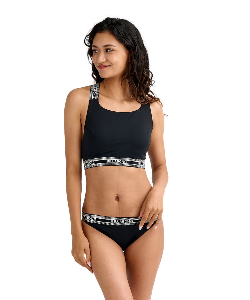 HIGH NECK SURF CAPSULE BIKINI(ブラック-S)