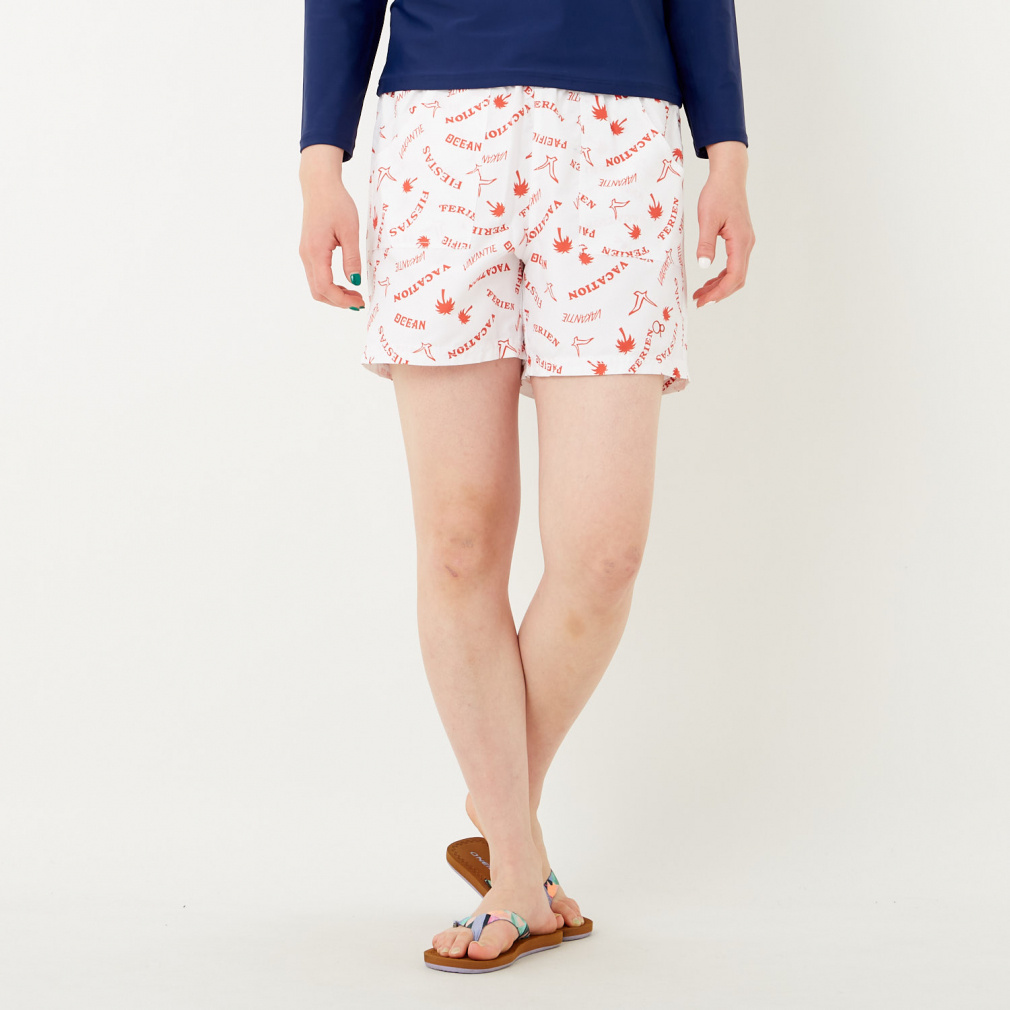 ボードショーツ(レッド-M)