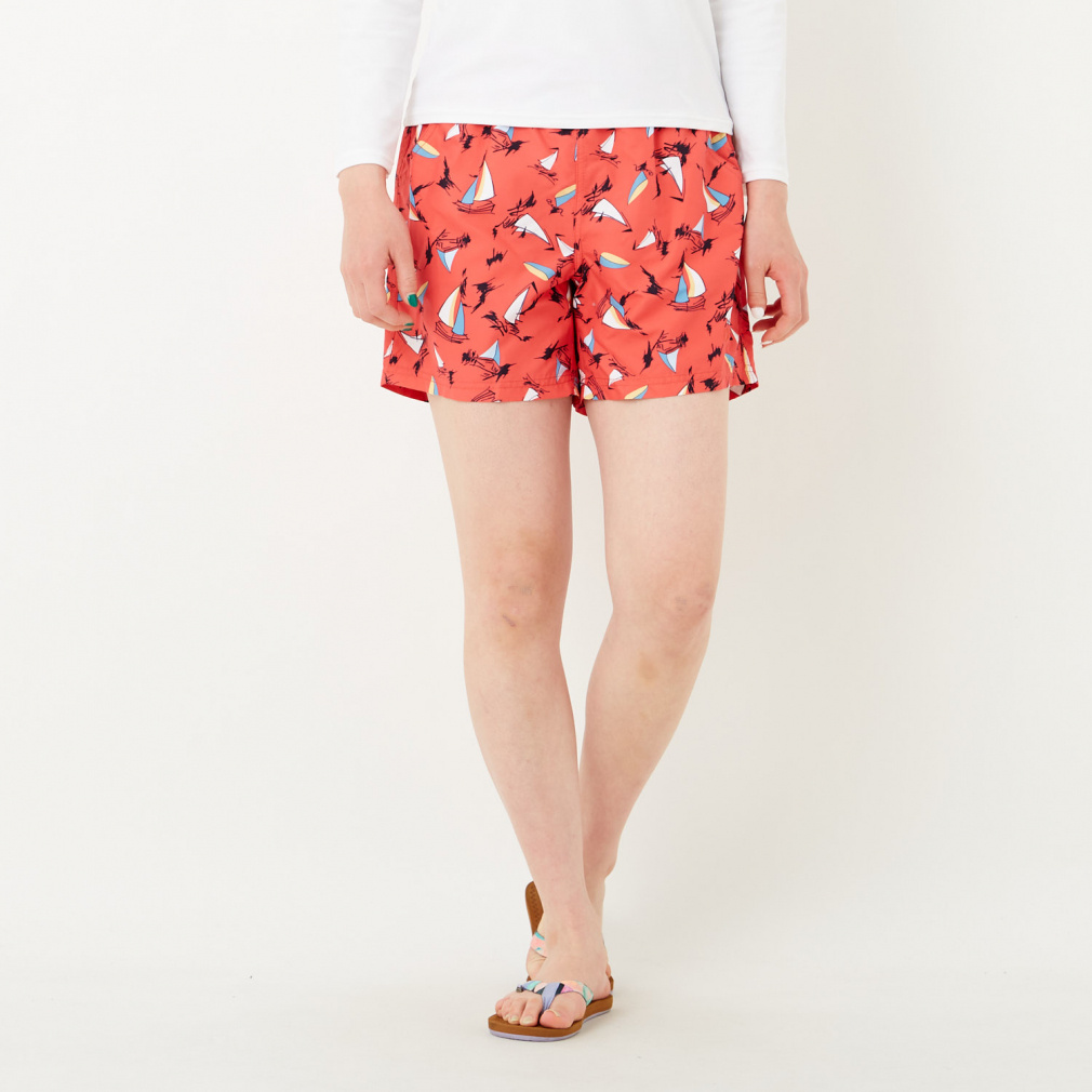 ボードショーツ(レッド-M)