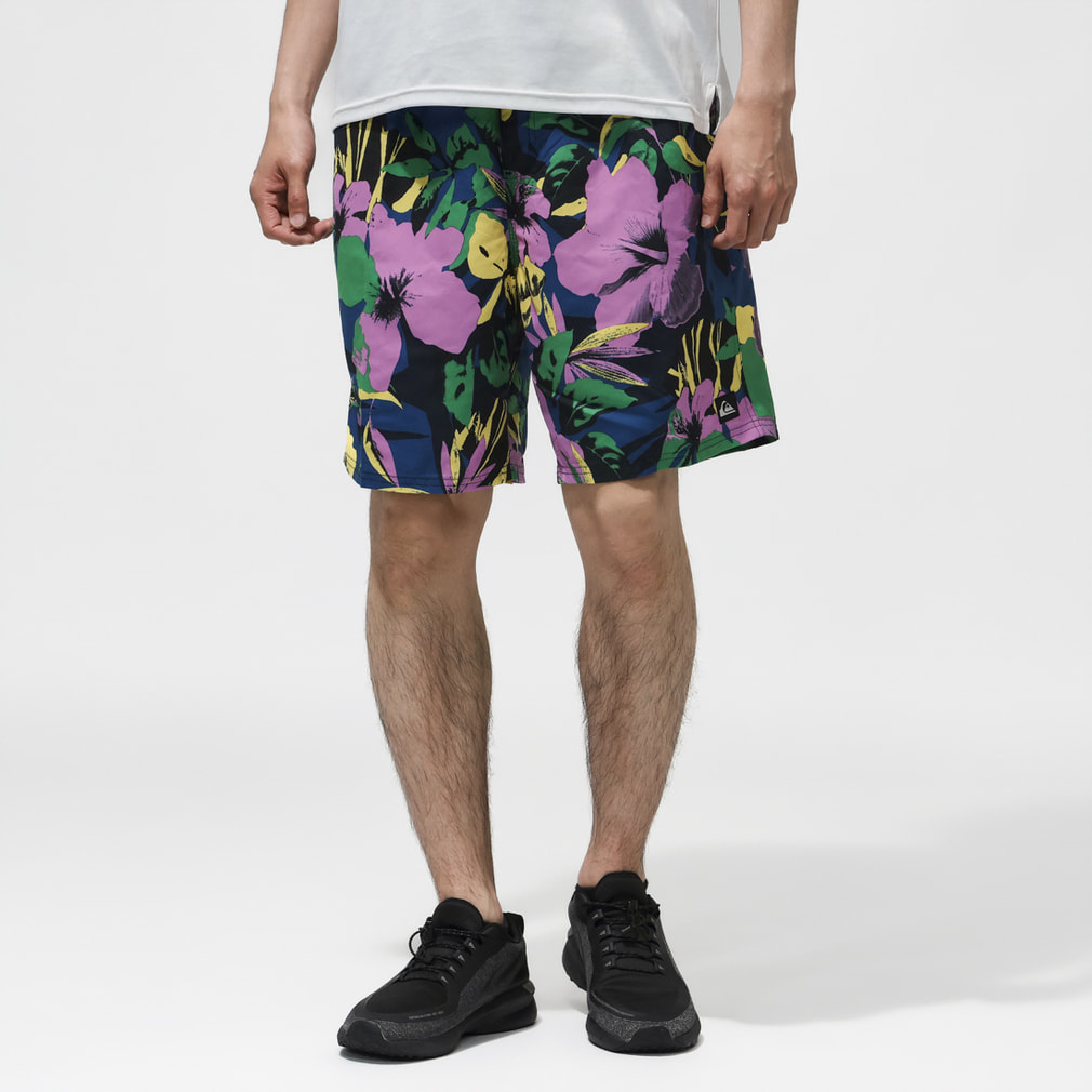 �N�C�b�N�V���o�[ �����Y �}���� �{�[�h�V���[�c EVERYDAY PRINTED VOLLEY 19 EQYJV04223 QUIKSILVER
