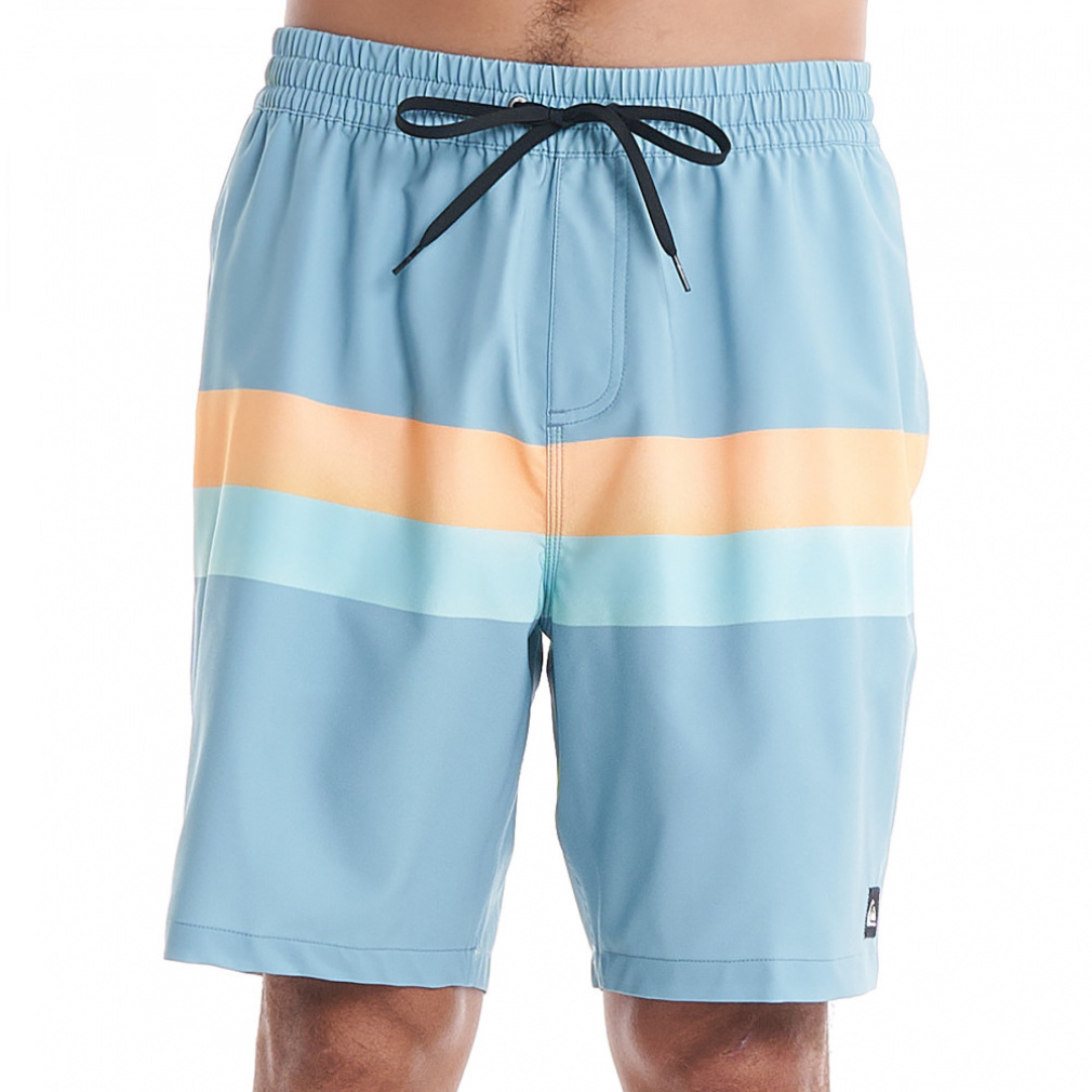 海 クイックシルバー メンズ マリン ボードショーツ SURFSILK AIR-STRIPE