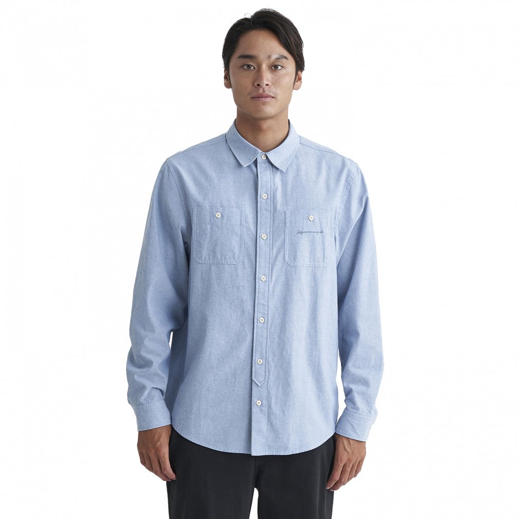 �N�C�b�N�V���o�[ �����Y �T�[�t �����V���c QS DUNGAREE SHIRTS QSH241044 QUIKSILVER