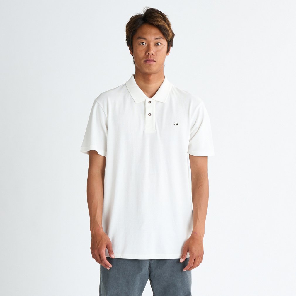 2025春夏 クイックシルバー メンズ サーフ 半袖シャツ DNA POLO EQYKT04362 WBK0 QUIKSILVER mks_0403