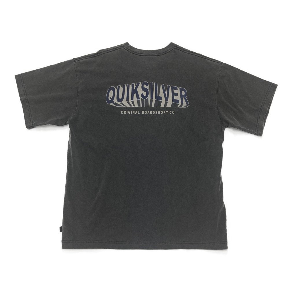 2025春夏 クイックシルバー メンズ サーフ 半袖Tシャツ FLOAT UP ST QST251610Y BLU QUIKSILVER