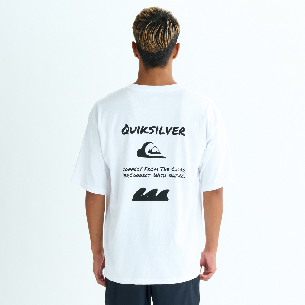 2025春夏 クイックシルバー メンズ サーフ 半袖Tシャツ HAND DRAWN ST QST252017 MIN QUIKSILVER mks_0403