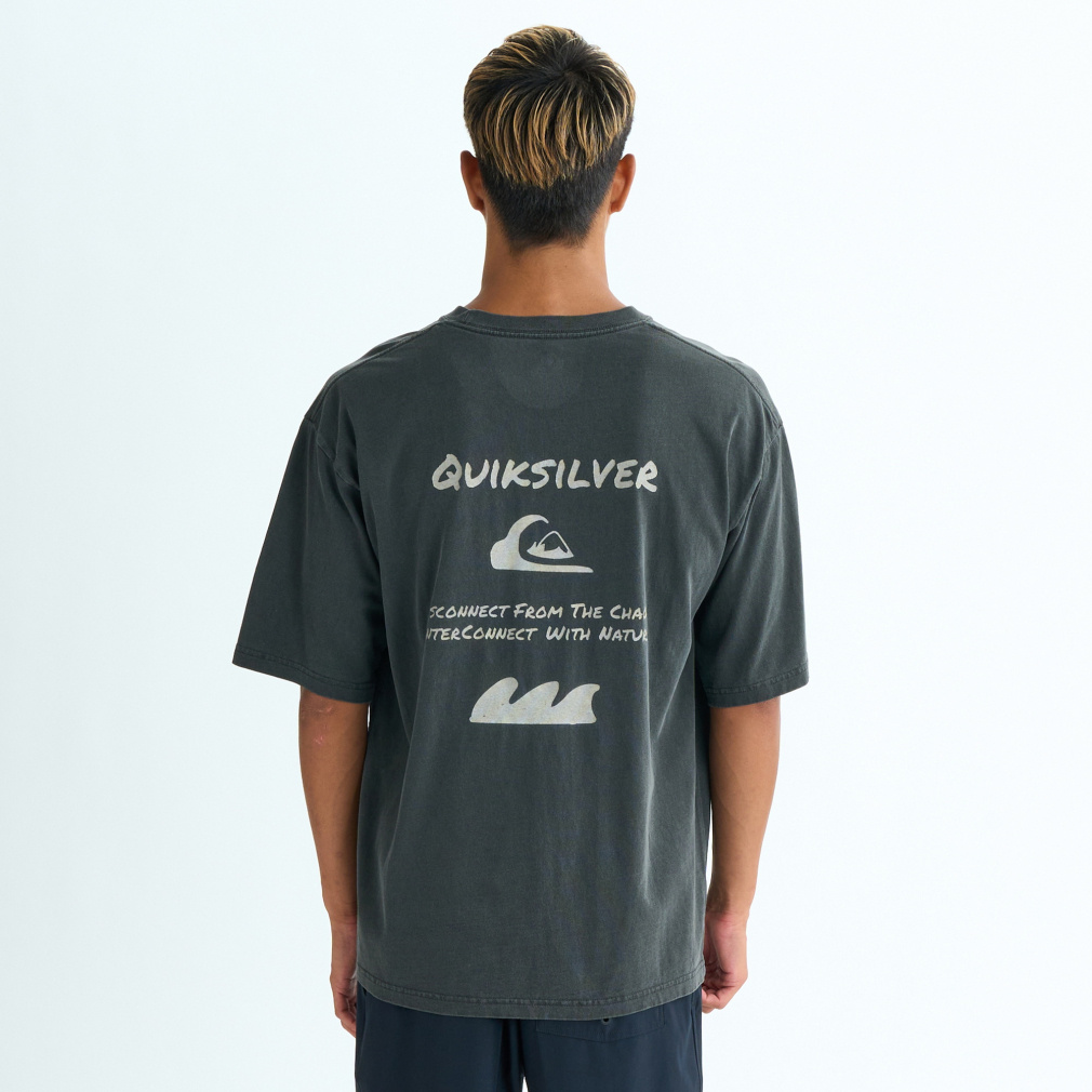 2025春夏 クイックシルバー メンズ サーフ 半袖Tシャツ HAND DRAWN ST QST252017 MIN QUIKSILVER mks_0403