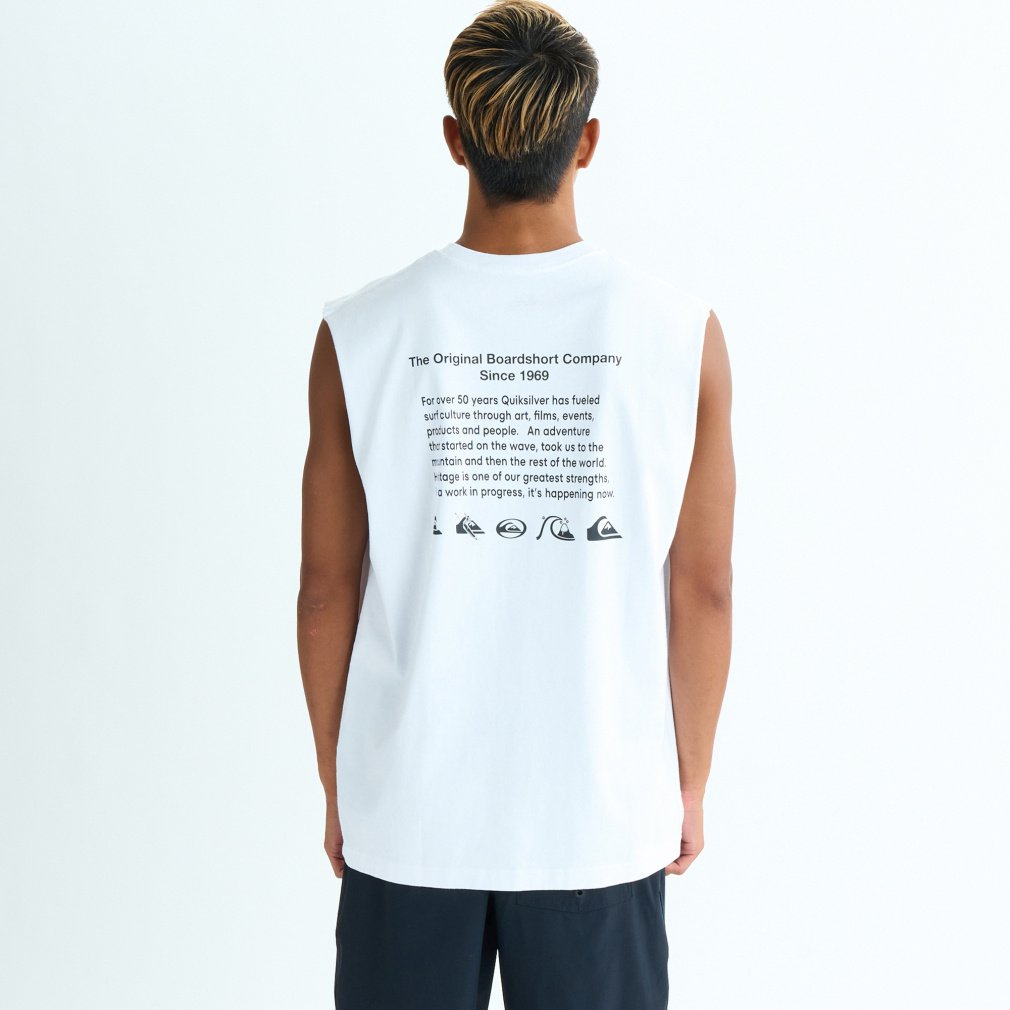 2025春夏 クイックシルバー メンズ サーフ ノースリーブ HISTORY SL QSL252003 PUR QUIKSILVER mks_0403