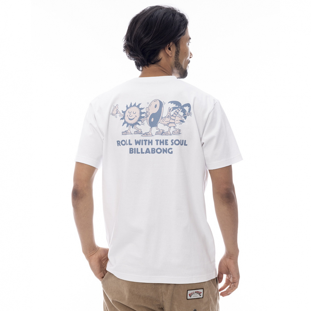2025春夏 ビラボン メンズ サーフ 半袖Tシャツ ROLL BF011204 BILLABONG mks_0403