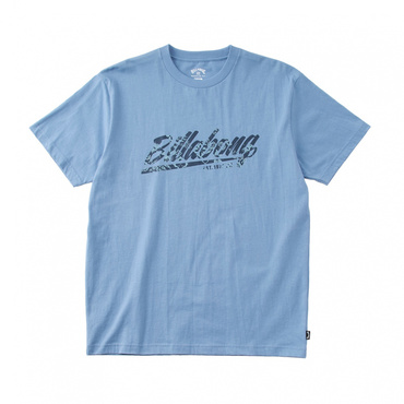 PRINT SCRIPT(ブルー-M　メンズ)