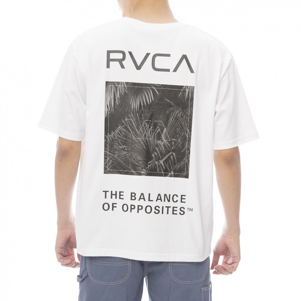 2025t [J Y T[t sVc PALM BOX SS T[t TVc BF041-250 WHT RVCA