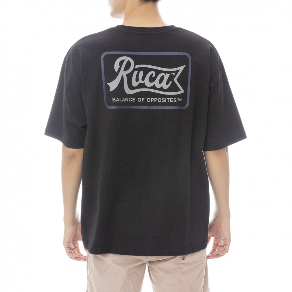 2025t [J Y T[t sVc PEN SCRIPT SS T[t TVc BF041-253 WHT RVCA