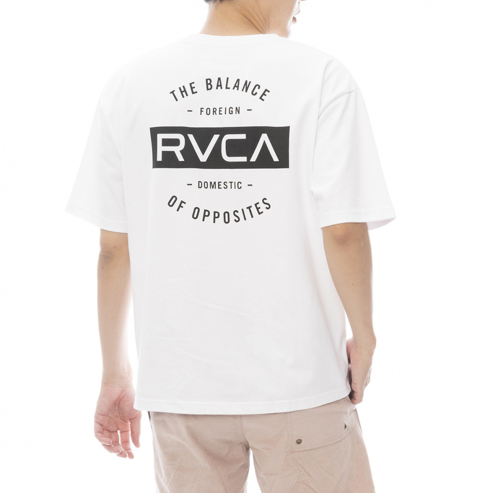 2025春夏 ルーカ メンズ サーフ 半袖Tシャツ TCS SS サーフ 半袖Tシャツ BF041-265 WHT RVCA