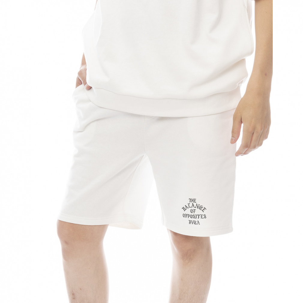 2025春夏 ルーカ メンズ サーフ ショートパンツ IRON ON FT WS サーフ ショートパンツ BF041-652 WHT RVCA