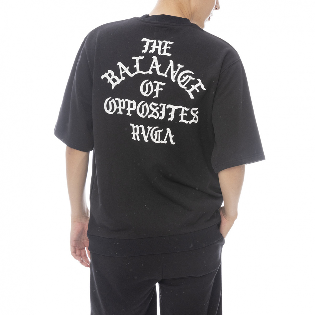 2025春夏 ルーカ メンズ サーフ 半袖Tシャツ IRON ON FT SS サーフ 半袖Tシャツ BF041-007 WHT RVCA