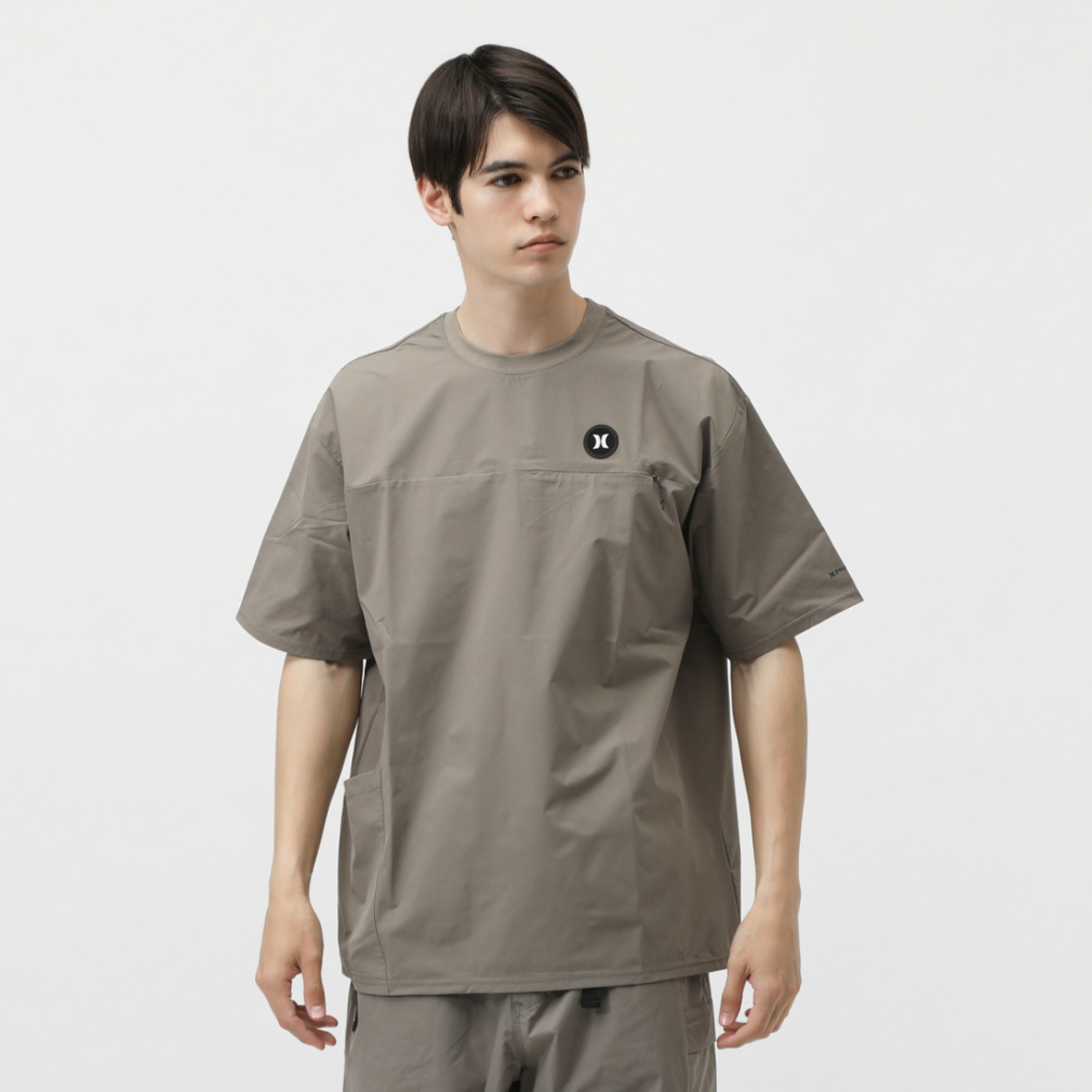 n[[ Y T[t sVc PHANTOM WVN ICON OVRSZD SS TEE MUSS251021 Hurley