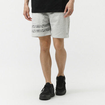 TERRY TRIBAL BP SHORTS(ペールグレー-S メンズ)