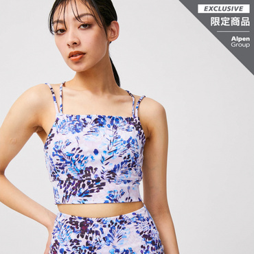 総柄プリントブラ