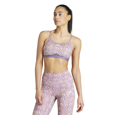 Aeroreactトレーニング ライトサポート ブラ フローラルプリント