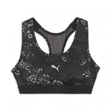 TAD ベーシックミッドサポートスポーツブラトップ AOP(ブラック-S　レディス)