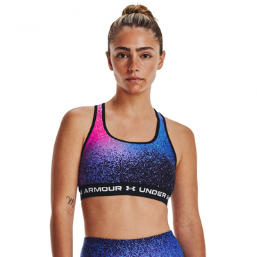 UAクロスバック プリントブラ ミディアムサポート