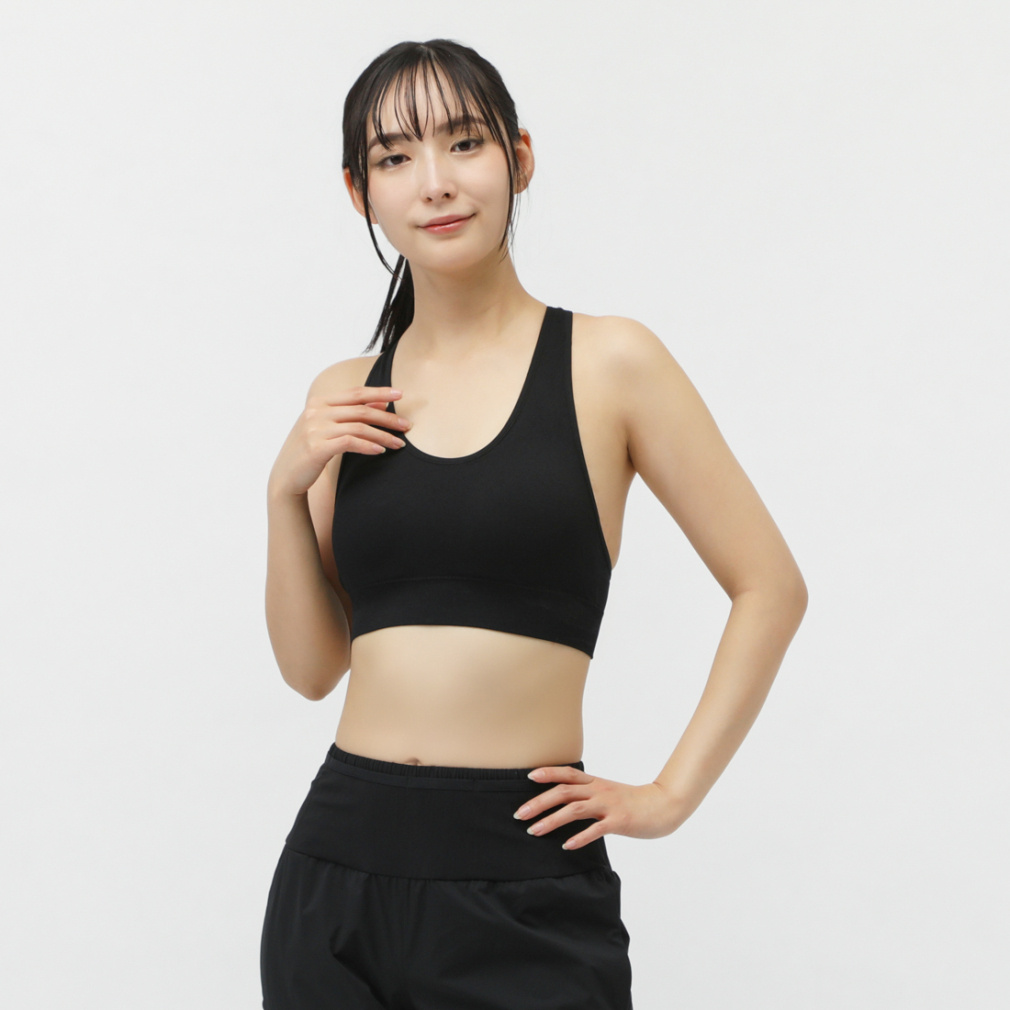 フィットネス マイファーストスポブラ(ブラック-S　レディス)