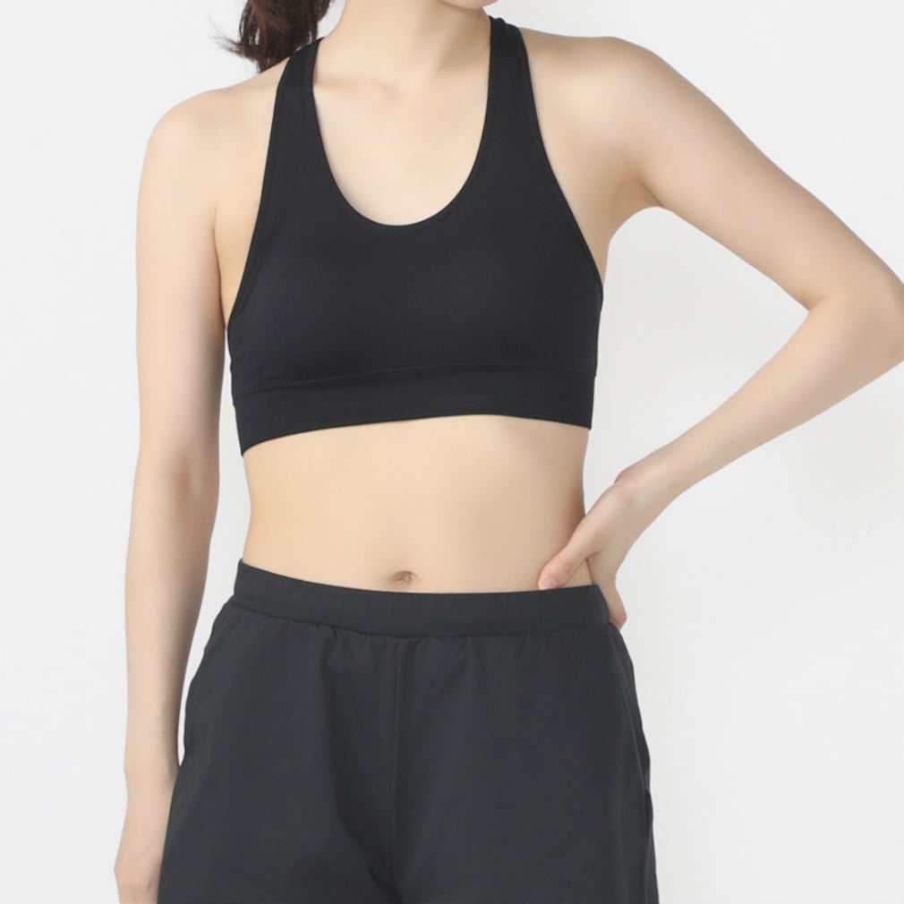 フィットネス ライトブラ(ブラック-S)