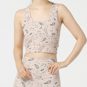 TIGORA by BEAMS DESIGN ペイズリーブラトップ