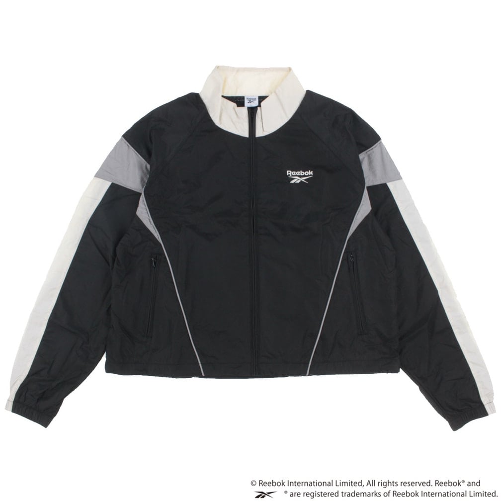 REEBOK WIND WOMEN JACKET(チャコールグレー-M)