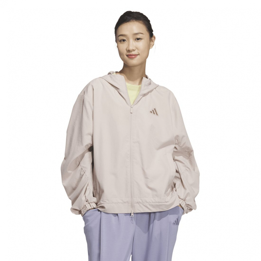 アディダス レディース アウター Lux AC ウーブンジャケット KQD93 JL5088 JL5089 JL5090 スポーツウェア ヨガウェア adidas