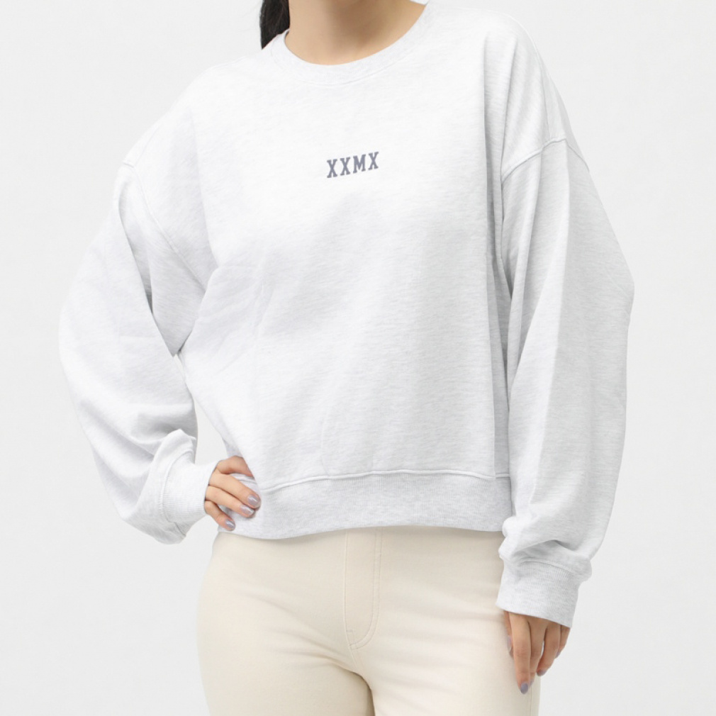 XXMX デイリーコットン 長袖 トレーナー｜Alpen Online