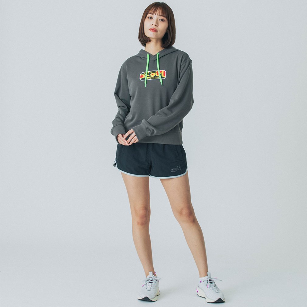 GbNXK[ fB[X AE^[ V[gt[fB[XEFbgVc SHORT HOODIE SWEATSHIRT 5251012002 p[J[ X|[cEFA KEFA X-girl