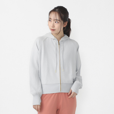 フィットネス テックスウェットZIPパーカー