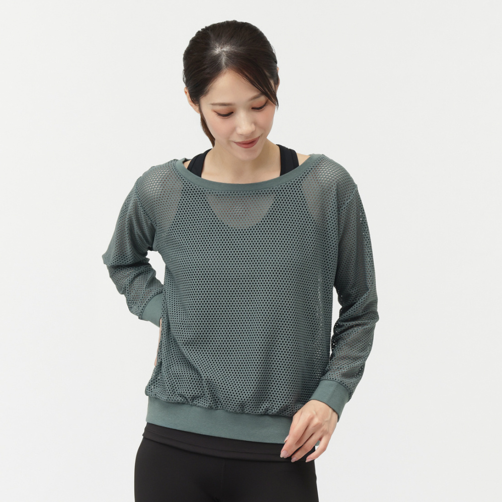 ティゴラ レディース アウター タンクトップセットニット TR-3F2775TL スポーツウェア ヨガウェア TIGORA