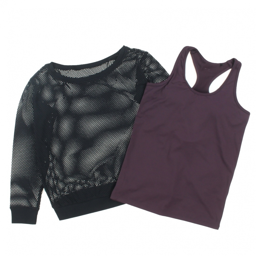 ティゴラ レディース アウター タンクトップセットニット TR-3F2775TL スポーツウェア ヨガウェア TIGORA