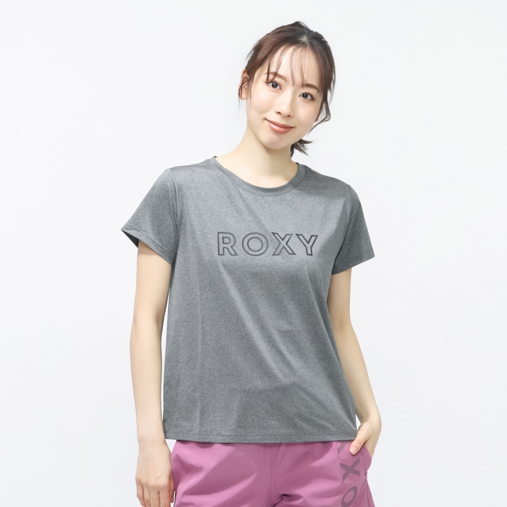 ロキシー レディース 半袖 Tシャツ フィットネス 半袖Tシャツ MY 1ST