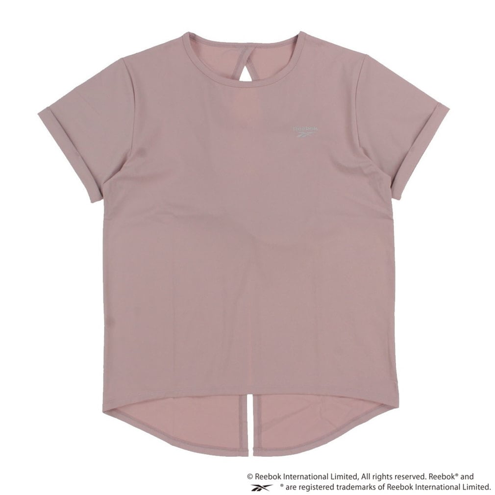 REEBOK CROSS TEE(ペールピンク-M)