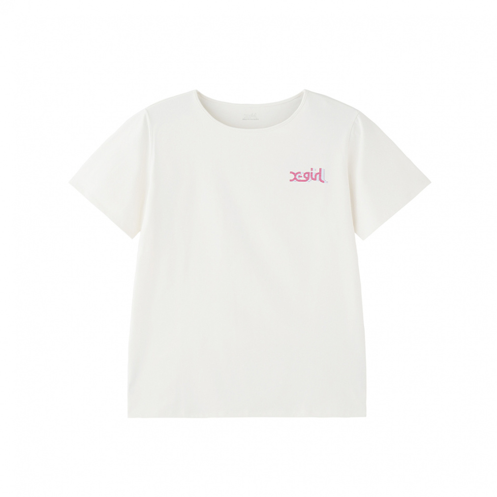 GbNXK[ fB[X  TVc XbVSV[cX[ueB[ SLASH LOGO S/S TEE 5251013007 X|[cEFA KEFA X-girl
