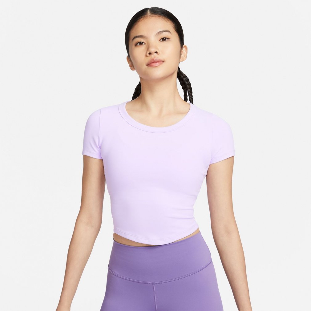 ナイキ レディース 半袖 Tシャツ ウィメンズ ワン DF S/S タイト トップ FN2805 スポーツウェア ヨガウェア NIKE 24ss_cl_nk