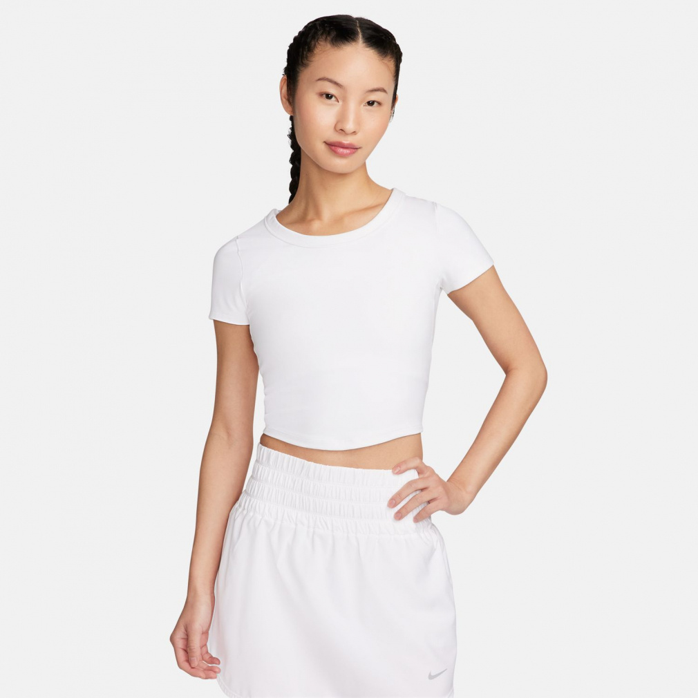 ナイキ レディース 半袖 Tシャツ ウィメンズ ワン FITTED DF S/S タイト トップ FN2805 スポーツウェア ヨガウェア NIKE