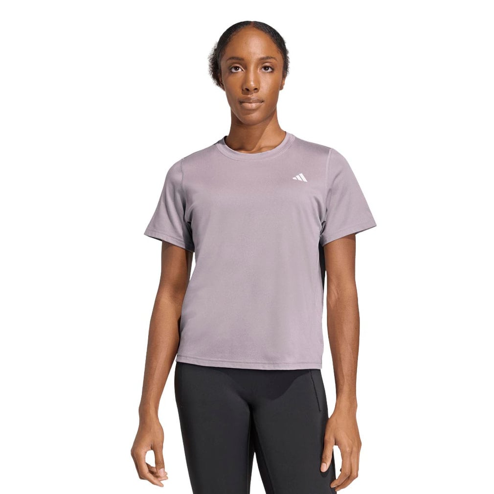 ワークアウト エッセンシャル クルーネック Tシャツ(グレッシュピンク-S)