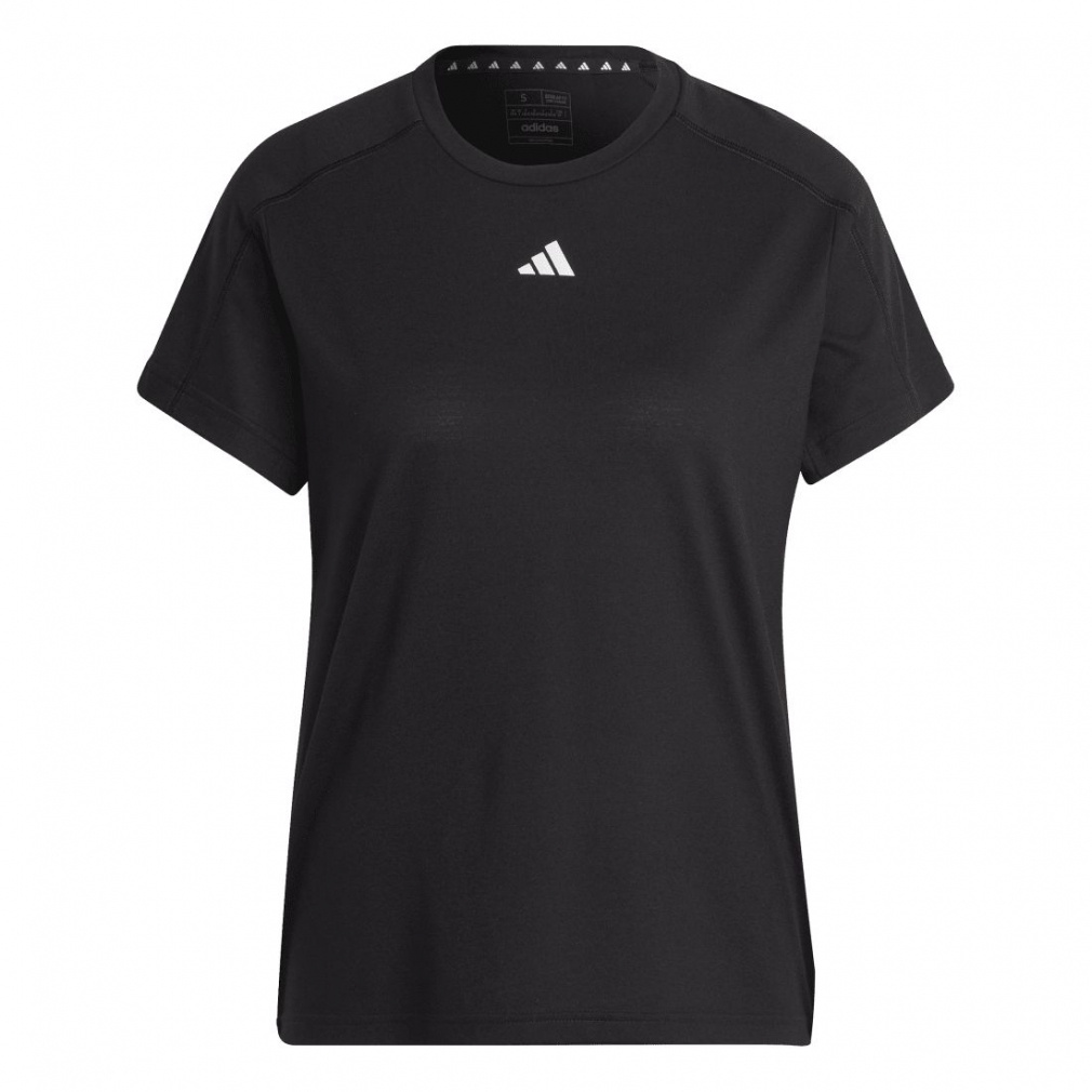 アディダス レディース 半袖 Tシャツ AEROREADY トレイン エッセンシャルズ ミニマル ロゴ クルーネック NEN26 JC9530 HR7796 HR7795 ヨガウェア adidas