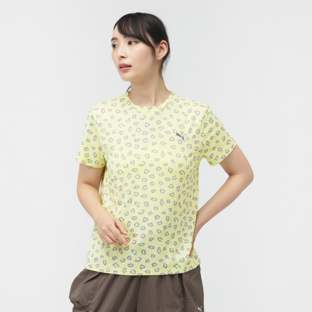 プーマ レディース 半袖 Tシャツ TRN EDGE SS Tシャツ 527994 スポーツウェア ヨガウェア PUMA