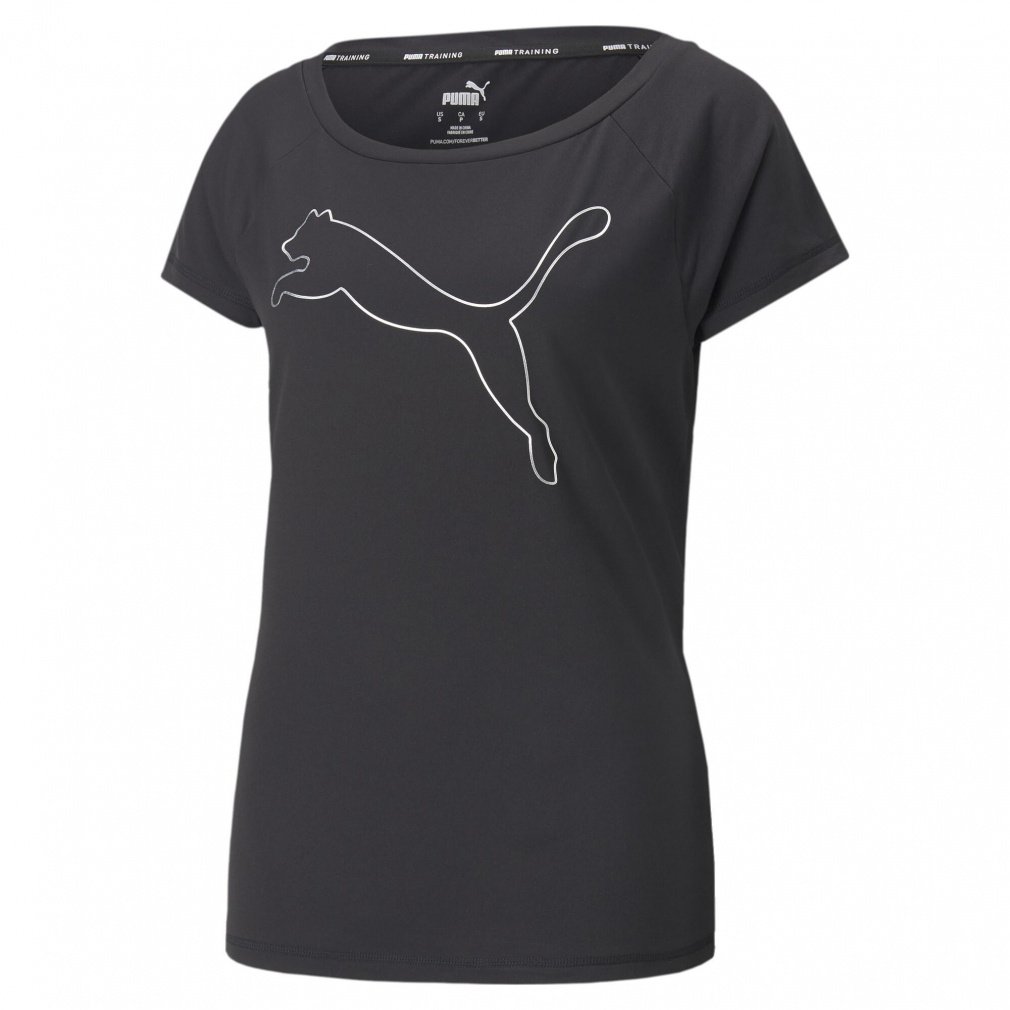 プーマ レディース 半袖 Tシャツ TRAIN FAVORITE CAT Tシャツ 522853 スポーツウェア ヨガウェア PUMA