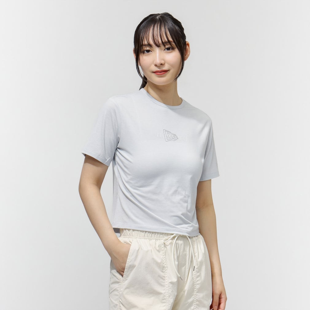 �j���[�G�� ���f�B�[�X ���� T�V���c WPA SS TEE SHORT LENGTH LGRY 14744473 GRY �X�|�[�c�E�F�A ���K�E�F�A �F �~�X�g NEW ERA