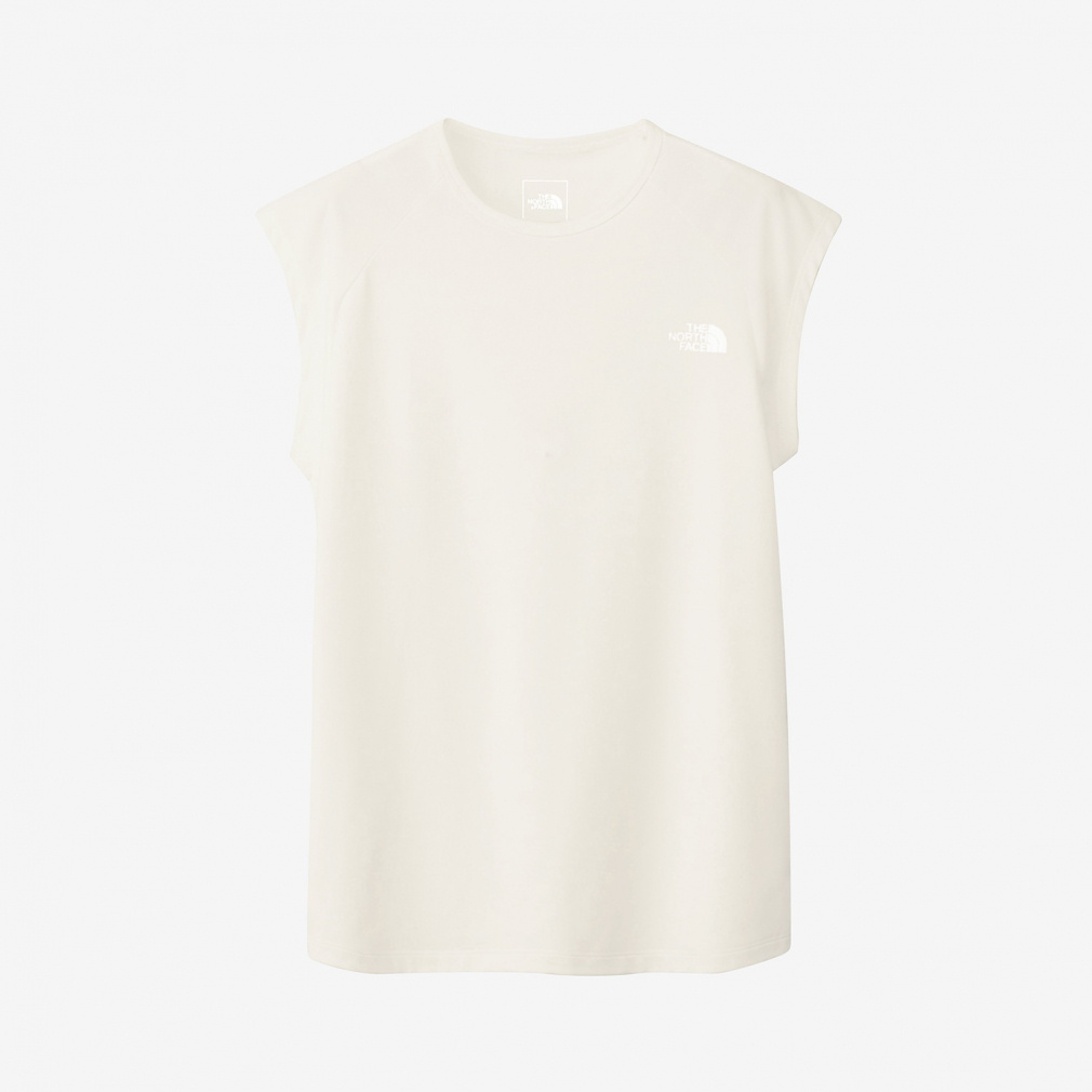 F/S Long Hem Tee フレンチスリーブロングヘムティー(オフホワイト-S　レディス)