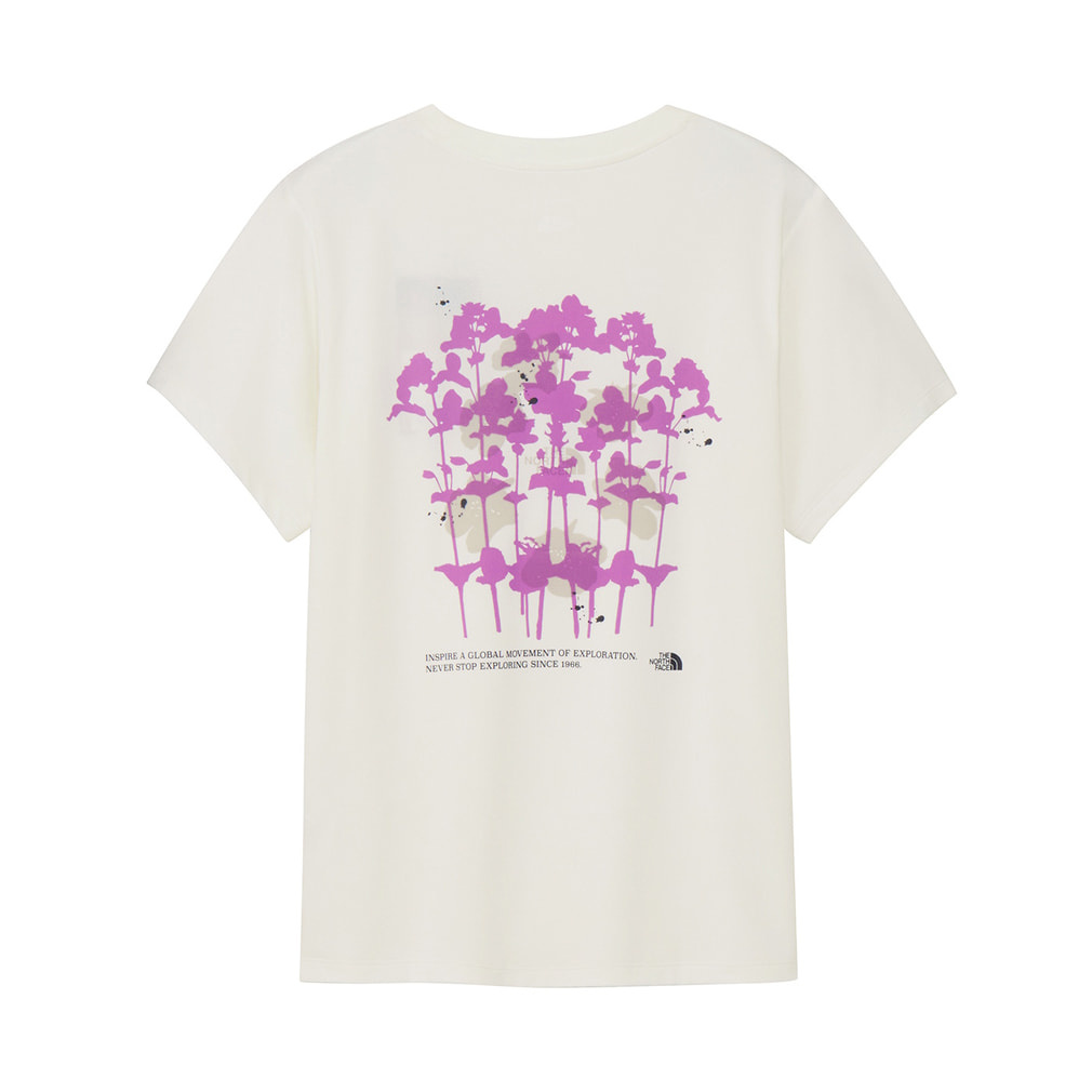 ザ・ノース・フェイス レディースTシャツ S/S Flower Graphic Tee