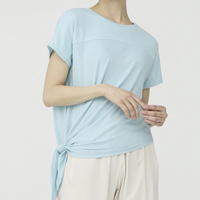 フィットネス サイドスリット2WAY 半袖 Tシャツ