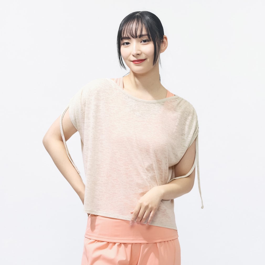 ティゴラ レディース 半袖 Tシャツ タンクトップセットTシャツ TR
