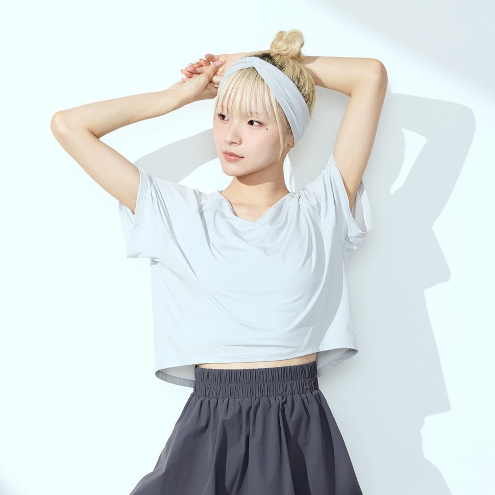 フィットネス トレーニングウェア Tシャツ クロップド」の人気商品一覧